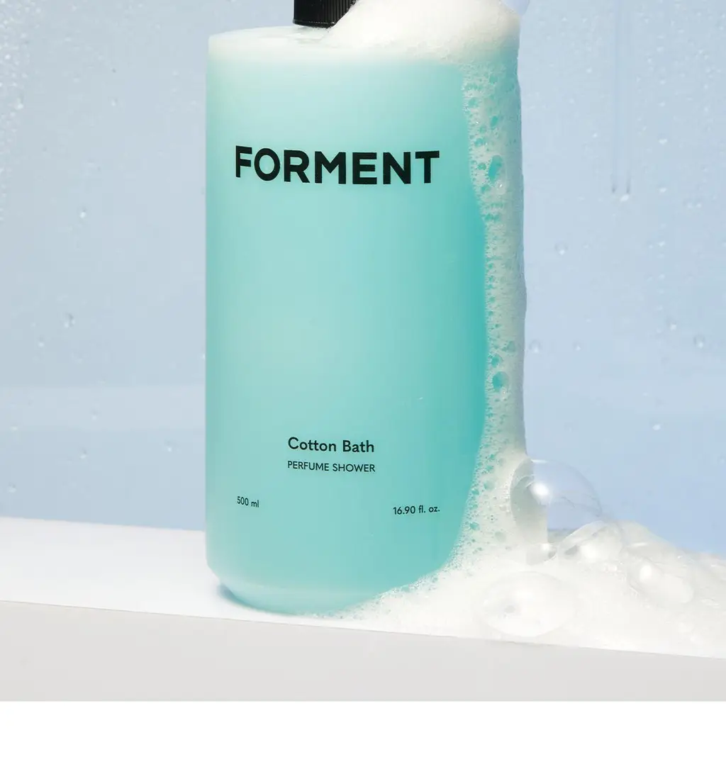 [리뉴얼 출시]포맨트 퍼퓸샤워 코튼배쓰 500ml 상세페이지 2